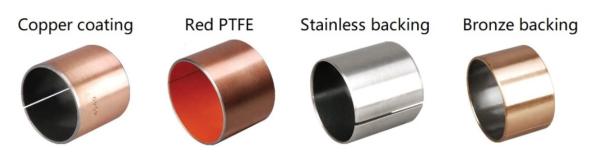 Self Lubricating Steel Split  I.D Coated Bushing