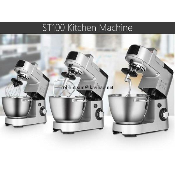 ST100 1500w Diecast Aluminium Professional Planetary Sand Mixer Kitchen Machine