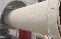 Linha de produção automática de tubos de aço isolados pré-fabricados de pulverização de poliuretano
