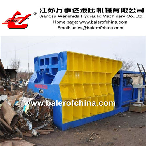 Automatic scrap metal shear for HMS 1&2 scrap