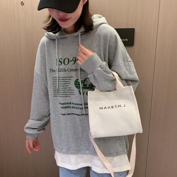 Customized Color Small Woman Cotton Canvas Shopping Tote Bag with Custom Printed Logo