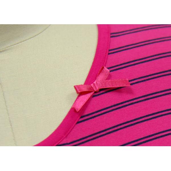 Romantic Ladies Night Dresses Sleepwear Yarn Dyed Clothing Dimensionally Stable