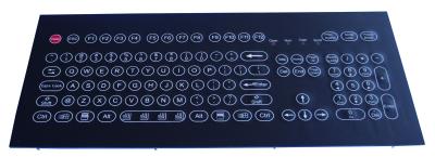 teclado de membrana industrial da montagem de painel superior da Óleo-prova com teclado
