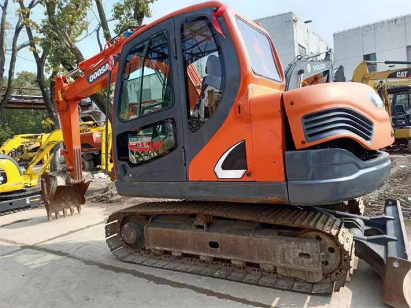 DX75-9C usado Doosan DX75 7420kg coreano Mini Excavator