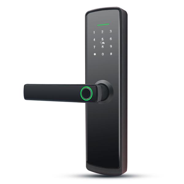 Electronic Fingerprint Smart Door Locks Automatic Locking 65mm For Home Office