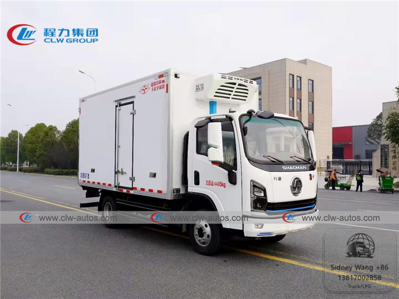 Shacman 4x2 5T Refrigerated король Холодильник Hanxue несущей Van Тележки С термо-