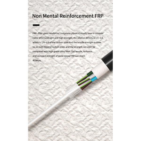 HDPE Jacket HXCOWO GYFTY 2-288Core SM G652D Duct Fiber Optic Cable for Connection