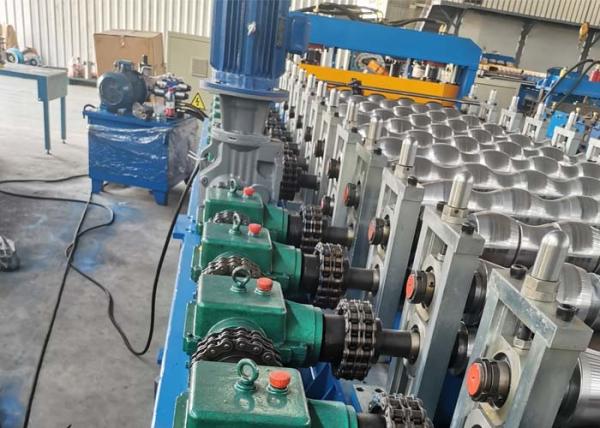 0.3mm-0.8mm Sheet Metal Roll Forming Machine Color Steel Rolling Steel Cold Roof