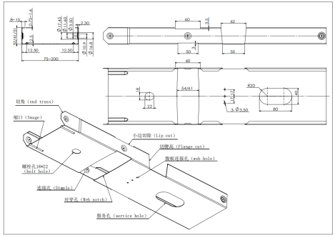Galvanized Steel Sheet Light Steel Frame Roll Forming Machine for Strip Width of Approx 156mm