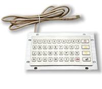 41 Keys Mini Industrial PC Keyboard Lightweight For Common Operation Systems