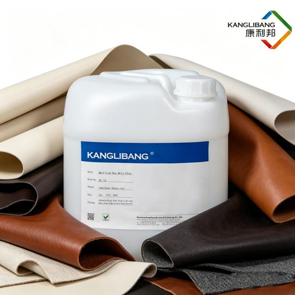 Water based Laminating adhesive Non Tacky After Drying, High Solid Content 40 to 45% for PET  PVC TPU Lamination