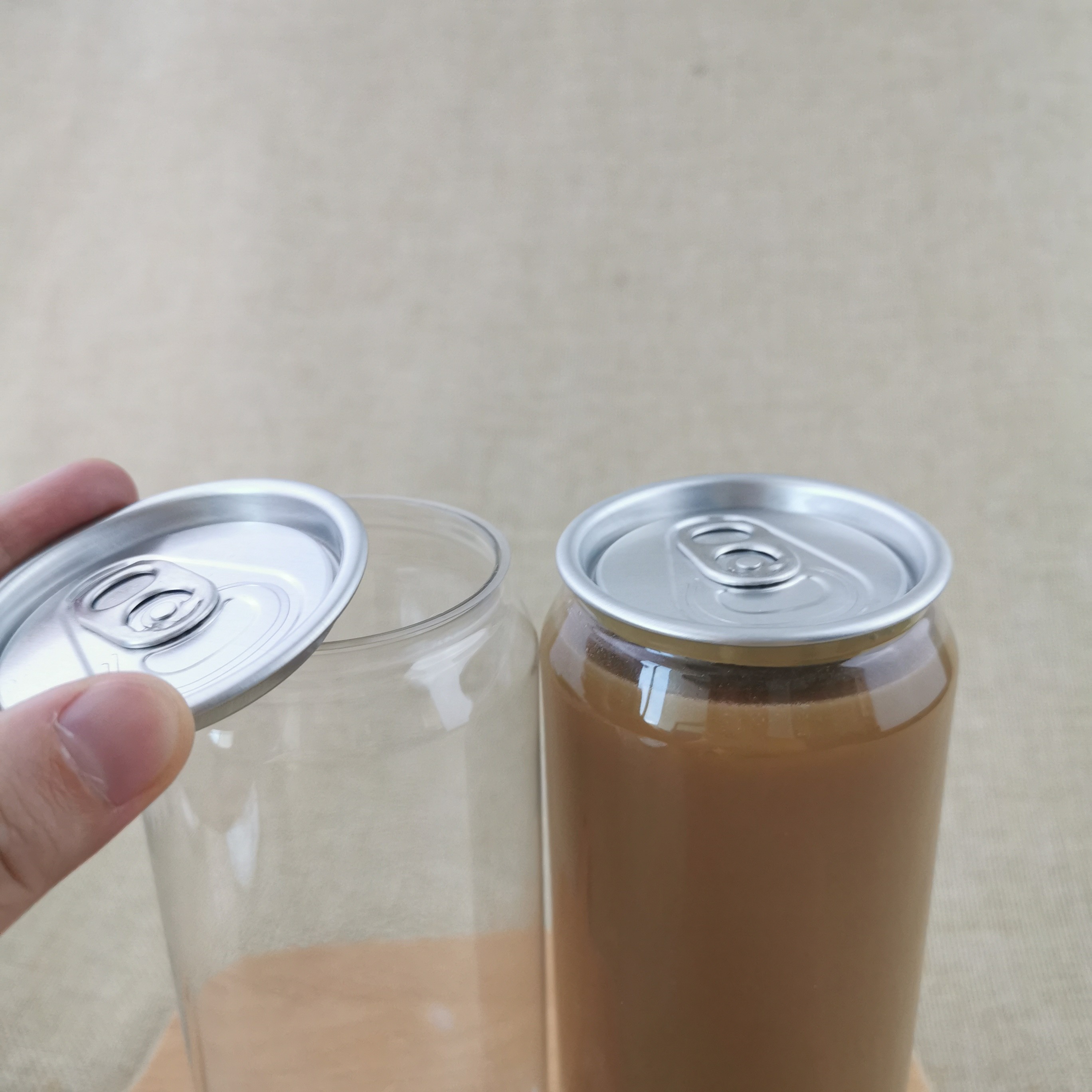 Пустой подгонянный логотип 52MM 28g бутылки сока 16 Oz пластиковые