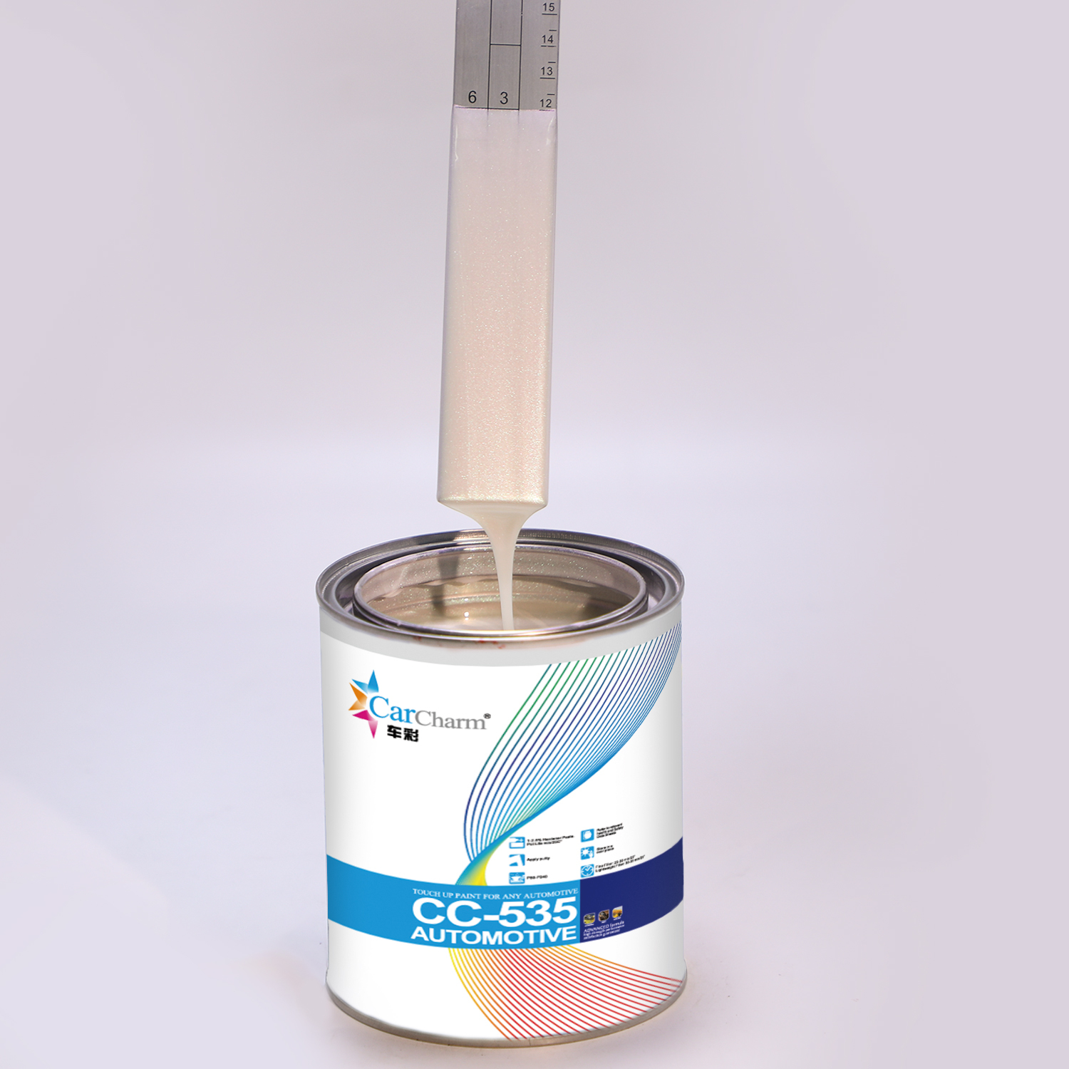 X07 Red Green Chameleon Pearl 1K Single Component Colorant, Multi-Angle Color Shift, UV & Weather Resistant Auto Refinish Paint, Matched with Supporting Thinner, Hardener and Clear Coat

