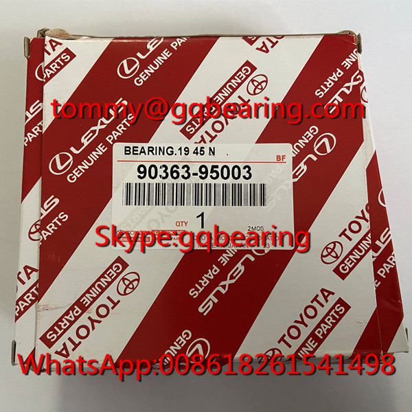Gcr15 95DSF01 Глубокий ров шаровой подшипник 90363-95003 95*120*17 мм