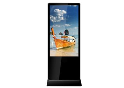 Shopping Mall Floor Standing Digital Signage Panels Wide Viewing Angle Low Heat Radiation