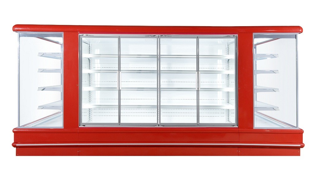 Охладителя Multideck супермаркета тип Европы витрины открытого открытого Refrigerating
