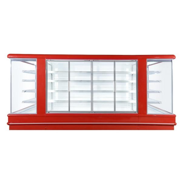 Охладителя Multideck супермаркета тип Европы витрины открытого открытого Refrigerating