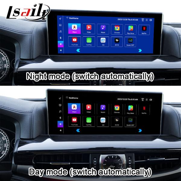 Lsailt Android CarPlay Interface для Lexus LX LX570 LX460D 2013-2021 Поддержка YouTube, NetFlix, экрана головной укладки