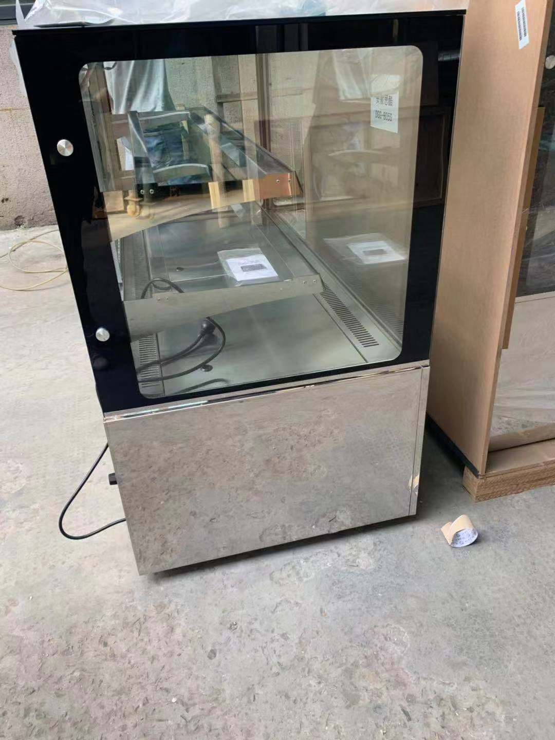 Случай пирожного дисплея пекарни нержавеющей стали Refrigerated основанием