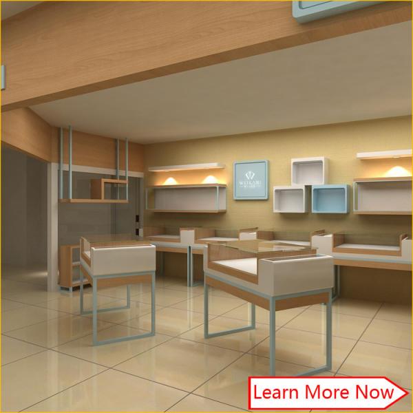 Роскошный современный ювелирный магазин Контор / ювелирные витрины