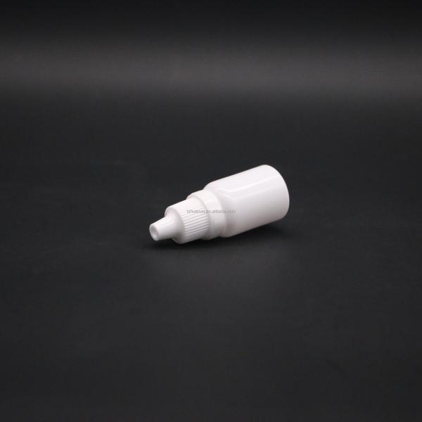 Botella de goteo de líquido para ojos de plástico LDPE de 10 ml con colores personalizados y tapa a prueba de alteraciones
