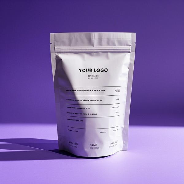 Eco-Friendly Compostable Food Bag - Biodegradable Kraft Paper Composite Pouch for Bakery/Candy