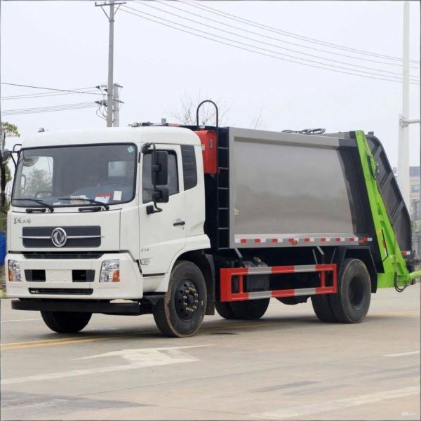 Refuse Compressor Truck JAC Waste Collector Compressed 4tons 6tons Compactor Dongfeng Garbage Compactor