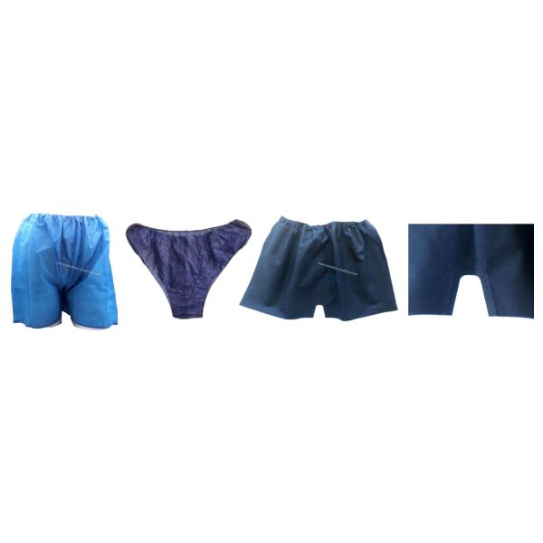 Automatic Examination Sauna Pants Nonwoven Underwear Spa Massage Shorts Making Machine