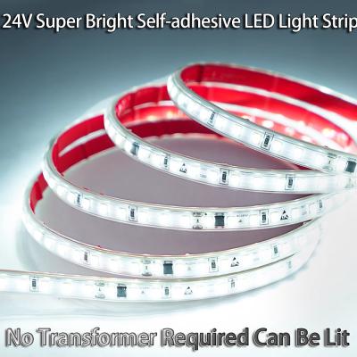 Self-Adhesive LED Light Strip Soft Cabinet Display Linear Patch Transformer-Free Linear Waterproof Light Strip
