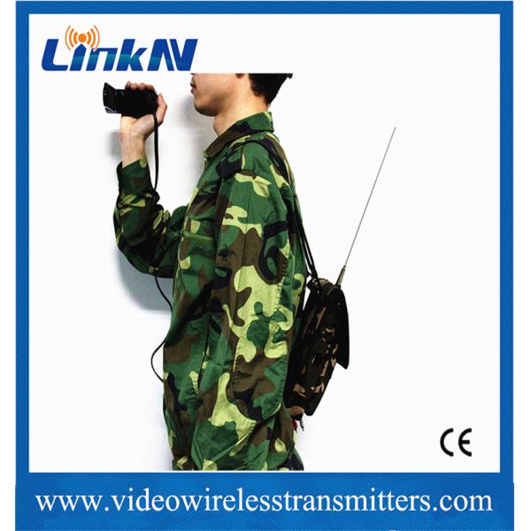 LKAV1506 Военный Manpack COFDM Беспроводная цифровая видеосистема FHD HDMI & CVBS H.264 AES256 шифрование