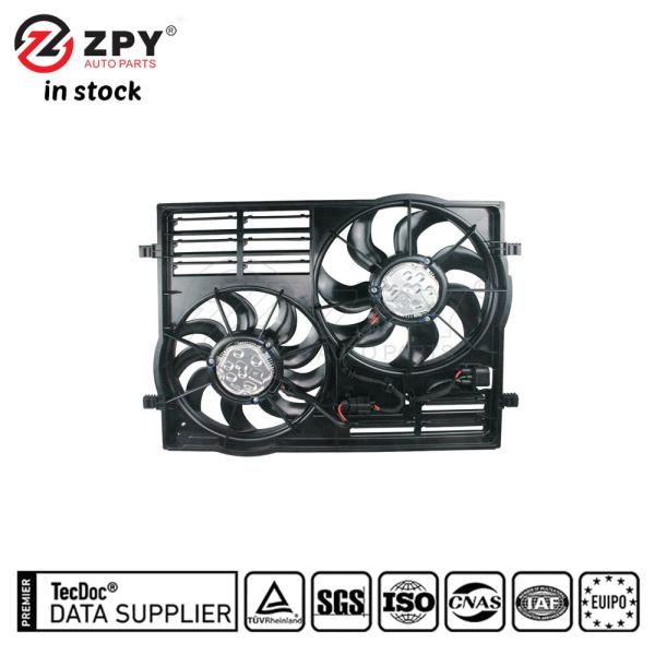 ZPY 7N0121207A ventilateur électrique double avec enveloppe pour Volkswagen Atlas