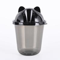 Gobelets en plastique jetables avec couvercle d'oreille de panda Gobelets en plastique à boire