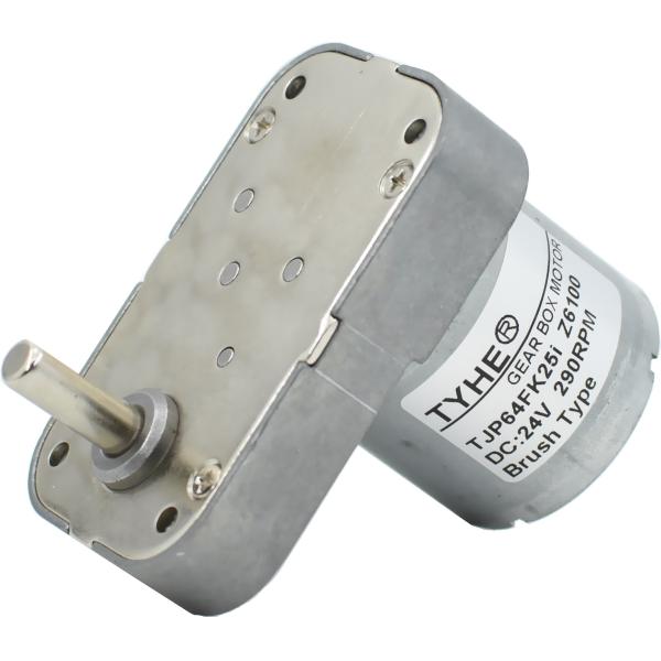 3 Volt PMDC Flat Gear Motor Low Noise Right Angle Gearmotor For Valve
