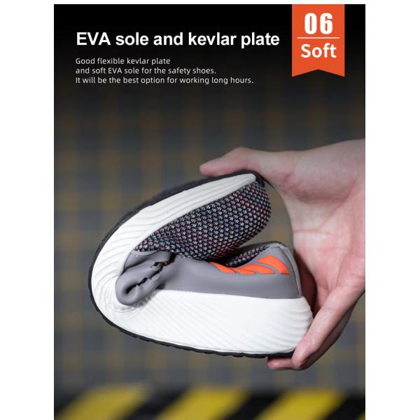 Sapatillas con estilo / ligero de acero para los dedos de las patas