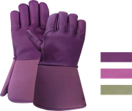 Кожа Hysafety длинная подняла подрезая перчатки сада/перчатки работы доказательства терния