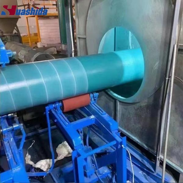 Automatic 3LPE Coating Pipe Production Line with Powder Coating and Induction Heating for Urban Pipeline Construction