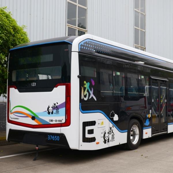 12M Public Transportation Electric Battery Bus City Bus 46 Seats Luxury Bus