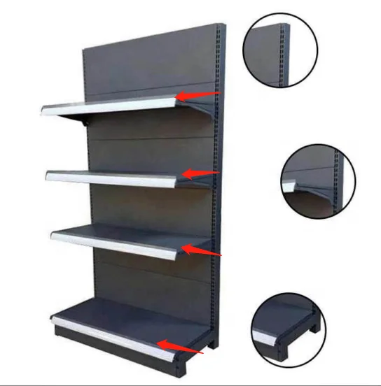 Nuevo diseño de rack de pan mostrador racks estantería estanterías de la tienda