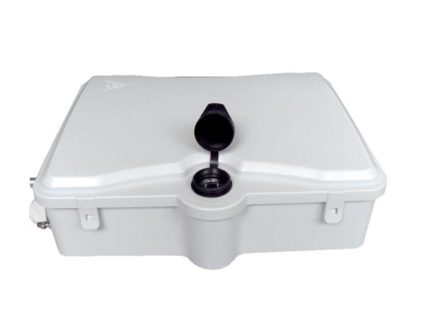 IP54 FTTH Fiber Optic Termination Box 16 SC Port Grey 70~106KPa