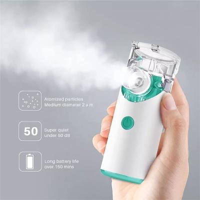 Inalador ultrassônico Handheld recarregável Mesh Nebulizer For Children portátil do Usb