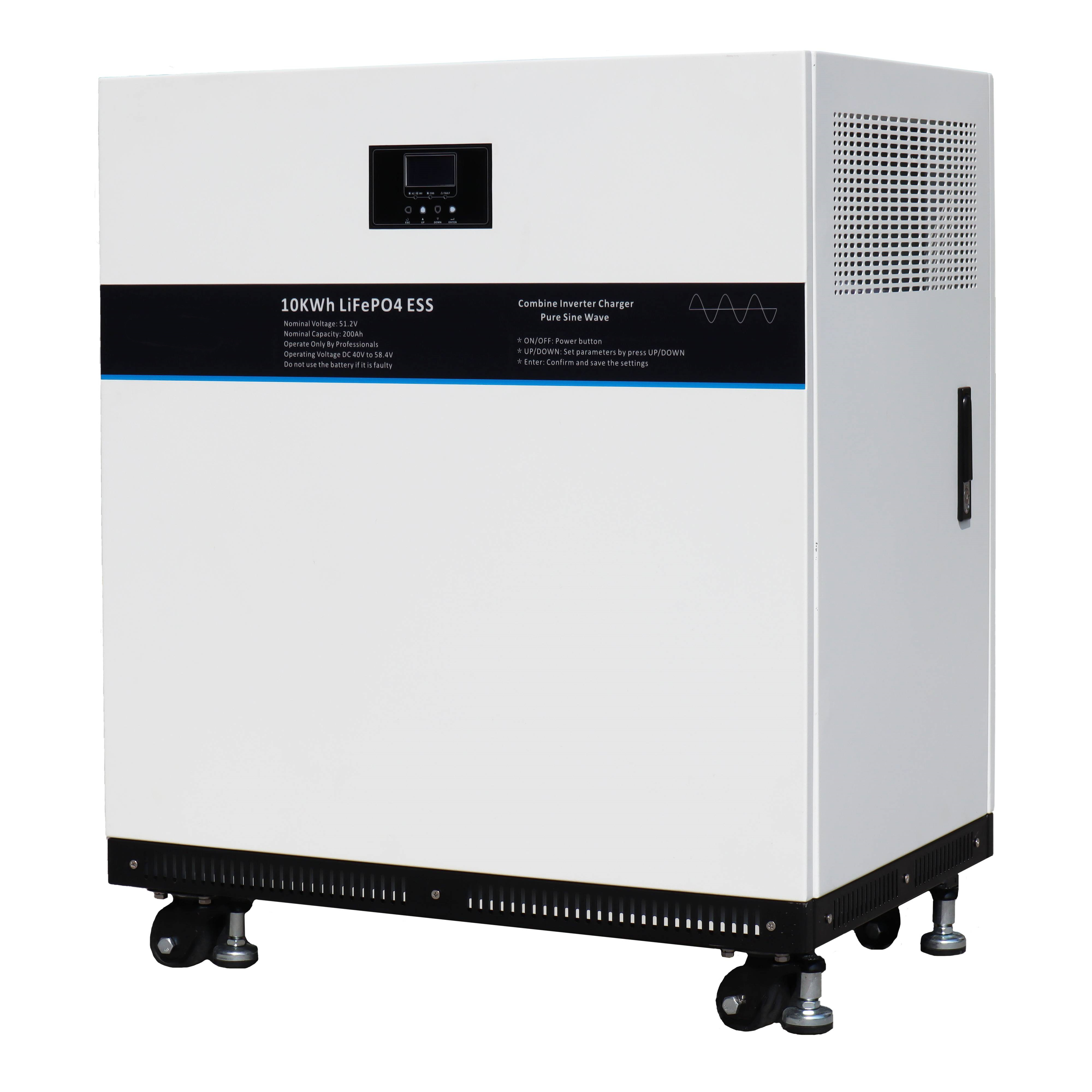 С солнечных батарей модульного LiFePO4 10Wh электростанции решетки Stackable