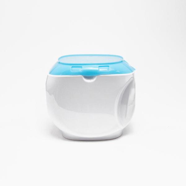 Square PET Plastic Washing Beads Packaging Storage Jar With PP Cap