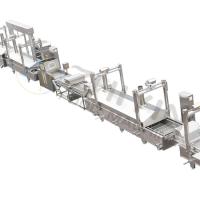 Máquina de batatas fritas congeladas 50kg/h Economia de energia 220V