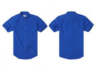 Soft Material Custom Teen School Uniform , Short Sleeve Casual School Uniform Shirts