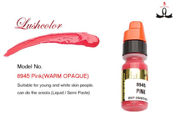 Safety Pink Micro Semi Permanent Makeup Pigments Lip Tattoo Ink 8 ml / Bottle