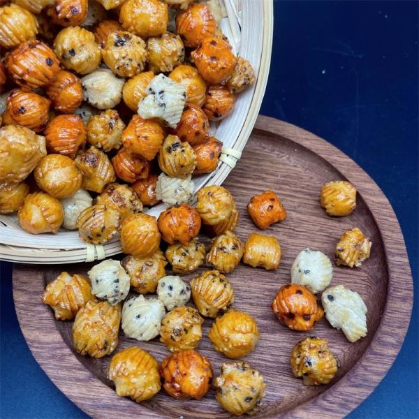 Grain Snacks Crispy Black Pepper Fried Rice Crackers with Oriental Daily Grain Biscuit