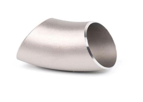 CNC Machining Titanium Elbow Pipe Fitting Ti Parts 45° 90° ASTM B363 WPT2