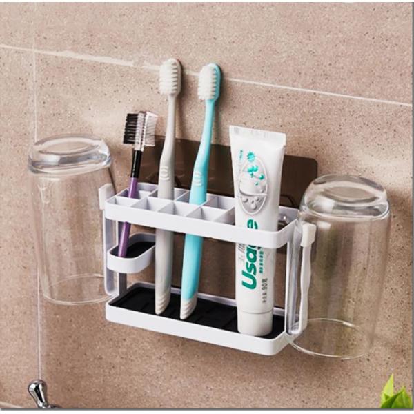 Silicone Food Grade Toothbrush Sterilizer Holder Wall Mounted