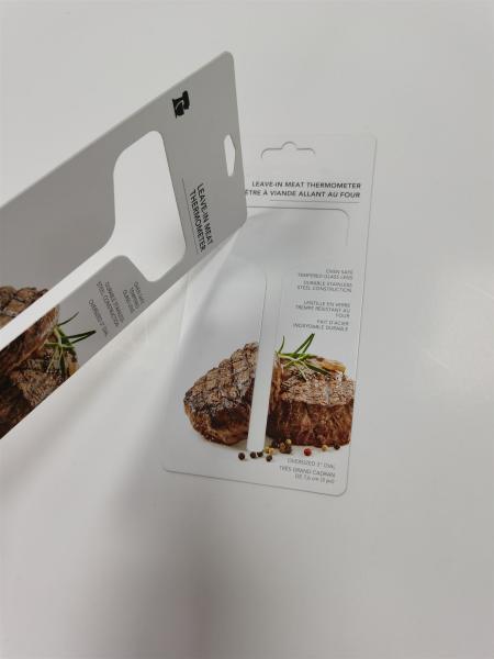 Recycled Paper Blister Packaging Offset Printing Clamshell Packaging Cards