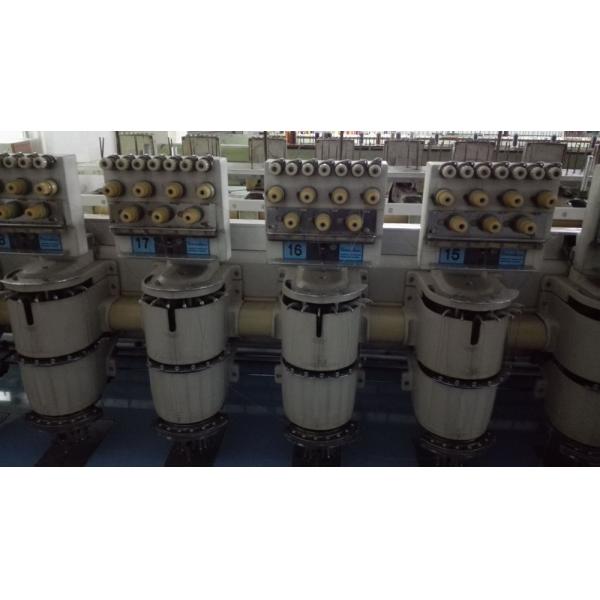 Japan Second Hand Embroidery Machine / Embroidery Printing Machine Low Noise